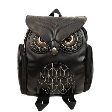 Mochila mujer negra tachuelas